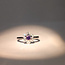 Ring Flower .85ctw Round Diamonds GIA: 3515692896 .22ctw Color Changing Alexandrite 900pt 2.3mm Sz5 4.28g 125120100