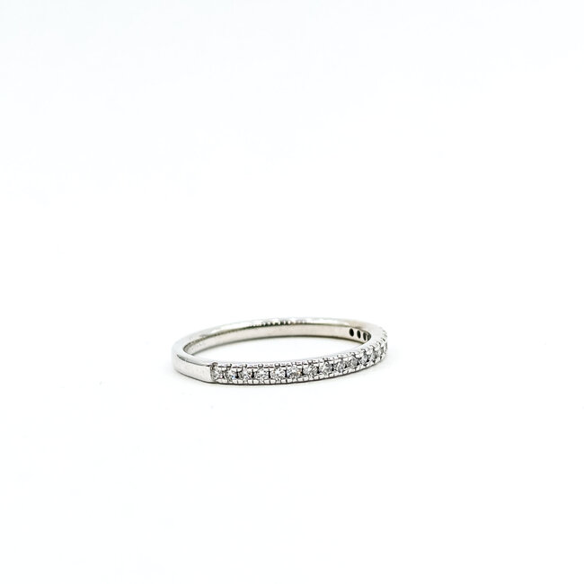 Ring Bridal .20ctw Round Diamonds 14kw Sz8 1.9g 125120057