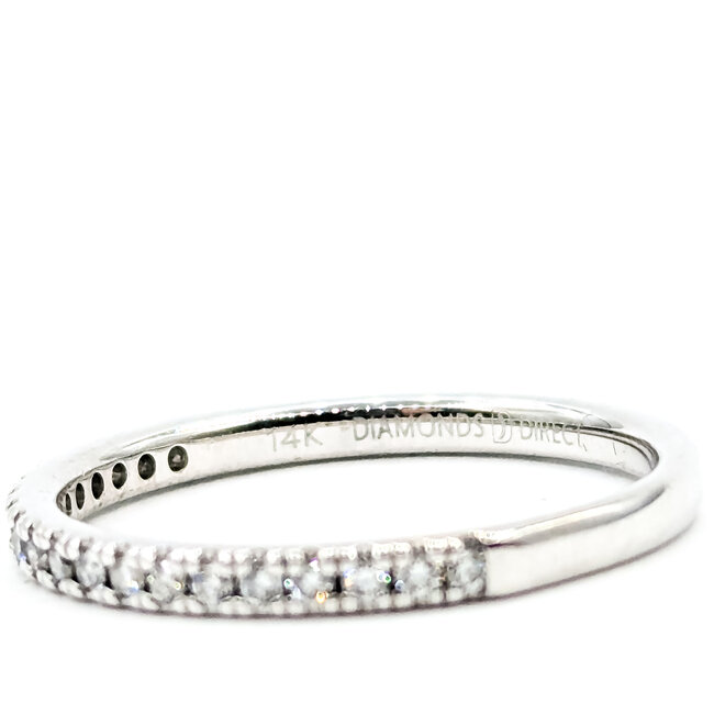 Ring Bridal .20ctw Round Diamonds 14kw Sz8 1.9g 125120057