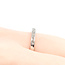 Ring Bridal .33ctw Princess Diamonds 14kw sz6.5 1.8g 125120084