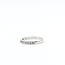 Ring Bridal .33ctw Princess Diamonds 14kw sz6.5 1.8g 125120084