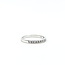 Ring Bridal .33ctw Princess Diamonds 14kw sz6.5 1.8g 125120084