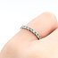 Ring Band .33ctw Round Diamonds 14kw 2.4mm Sz4 1.97g 125120076