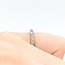 Ring Band .33ctw Round Diamonds 14kw 2.4mm Sz4 1.97g 125120076