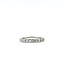 Ring Band .33ctw Round Diamonds 14kw 2.4mm Sz4 1.97g 125120076