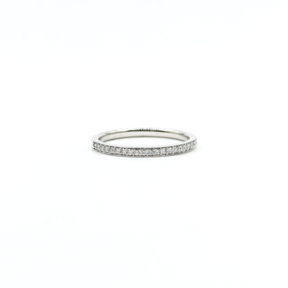 Ring Bridal .20ctw Round Diamonds 14kw 2mm Sz7 1.8g 125120059