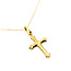 Pendant Cross 18ky 1.1x.5" 14-15" 1.12g 125122004