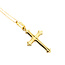 Pendant Cross 18ky 1.1x.5" 14-15" 1.12g 125122004