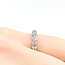 Ring Bridal 3/4 Eternity .75ctw Round Diamonds 14kw 3.3mm Sz5.5 1.6g 125120017