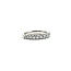 Ring Bridal 3/4 Eternity .75ctw Round Diamonds 14kw 3.3mm Sz5.5 1.6g 125120017