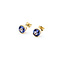 Earrings Stud 1.60ct Tanzanite 14ky 6.2mm 1.73g 125120011