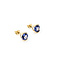 Earrings Stud 1.60ct Tanzanite 14ky 6.2mm 1.73g 125120011