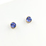 Earrings Stud 1.60ct Tanzanite 14ky 6.2mm 1.73g 125120011