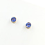 Earrings Stud 1.60ct Tanzanite 14ky 6.2mm 1.73g 125120011