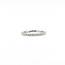 Ring Bridal 3/4 Eternity .30ctw Round Diamonds 14kw Sz4.5 1.1g 125120080