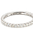 Ring Bridal 3/4 Eternity .30ctw Round Diamonds 14kw Sz4.5 1.1g 125120080