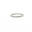 Ring Bridal 3/4 Eternity .30ctw Round Diamonds 14kw Sz4.5 1.1g 125120080