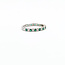 Ring Bridal .25ctw Round Diamonds .30ctw Emerald 14kw 2mm Sz4.75 1.7g 125120097