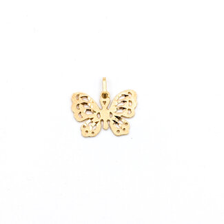 Pendant Butterfly 14ky 13mm 1g 126012003