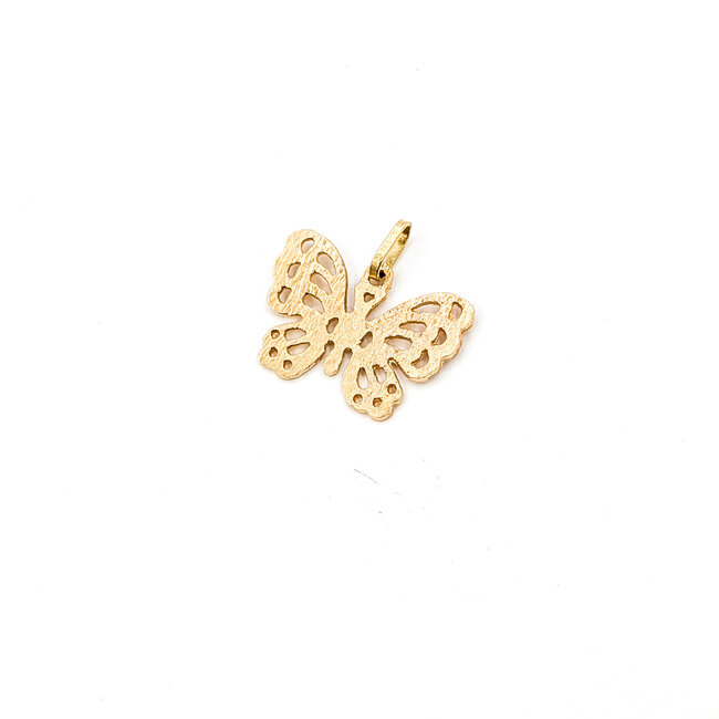 Pendant Butterfly 14ky 13mm 1g 126012003
