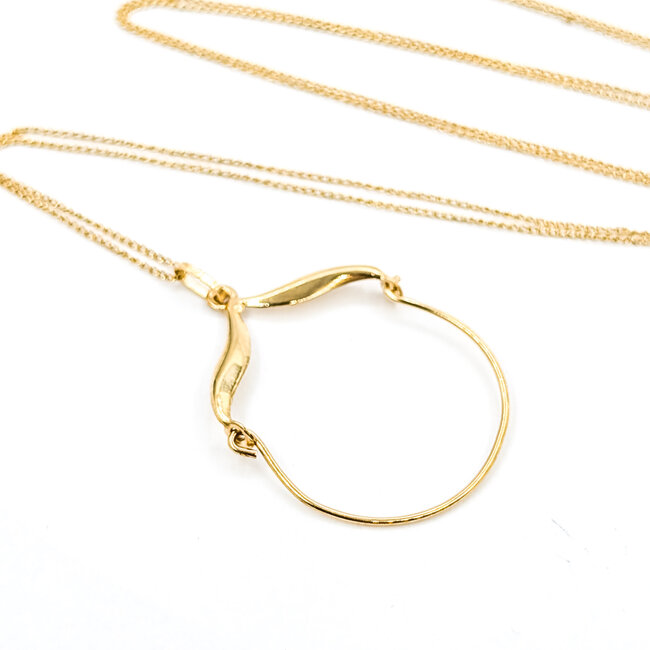 Pendant Charm Holder 14ky 26" 1.77g 225122003