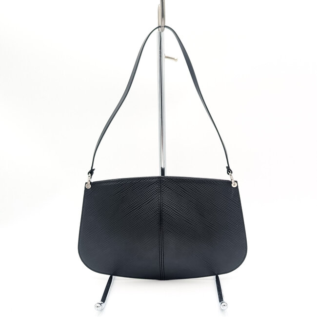 Pouch Louis Vuitton Pochette Demi Lune Black Epi Leather 126015102