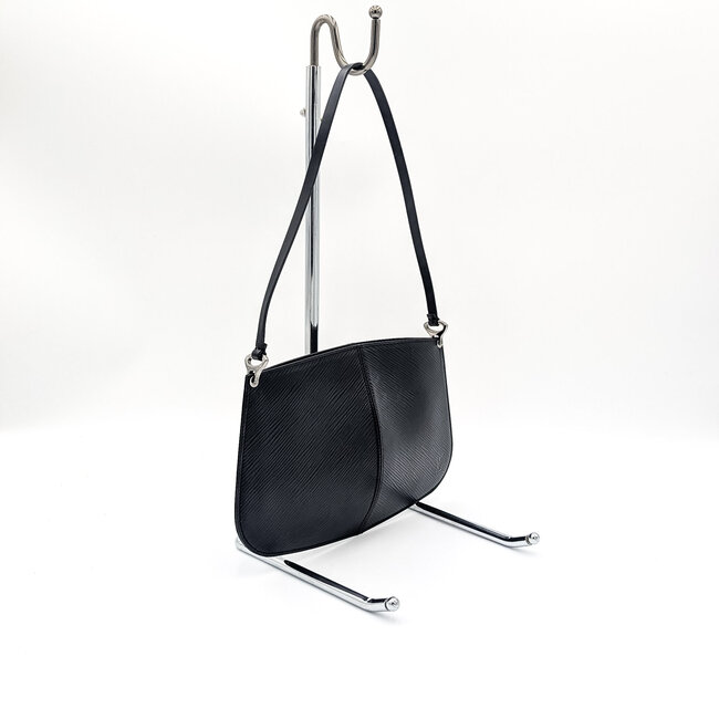 Pouch Louis Vuitton Pochette Demi Lune Black Epi Leather 126015102