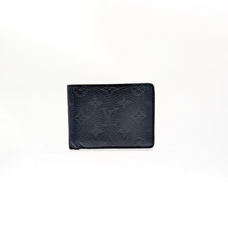 Wallet Louis Vuitton Multiple Black Leather 126015107