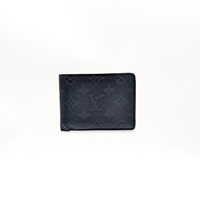 Wallet Louis Vuitton Multiple Black Leather 126015107