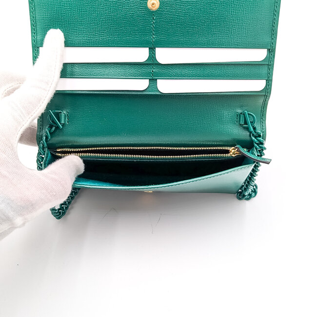Crossbody Gucci 1955 Horsebit Green Leather 126015074