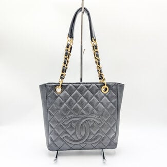 Handbag Chanel Shopping Tote Caviar Leather 126015079