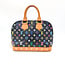 Handbag Louis Vuitton Murakami Alma Black Multicolor PM 126015100