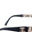 Sunglass Chanel Square Black Frame Beige Chain 125125069