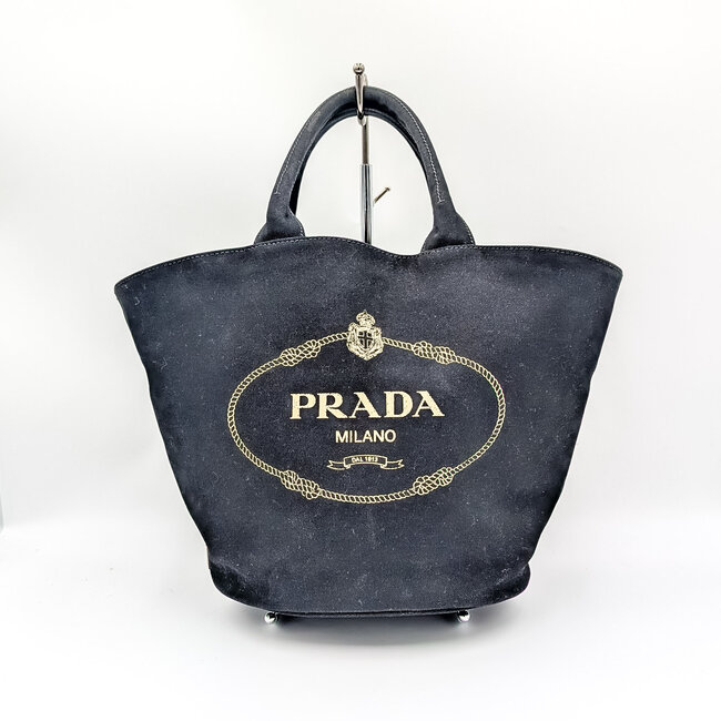 Handbag Prada Canapa Fabric Tote 126015081