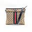 Handbag Gucci Sherry Web Flat Messenger 126015080