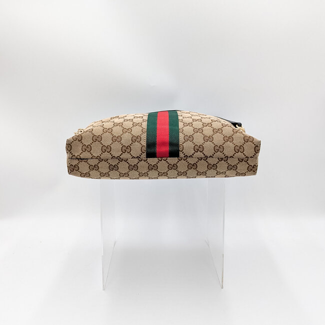 Handbag Gucci Sherry Web Flat Messenger 126015080