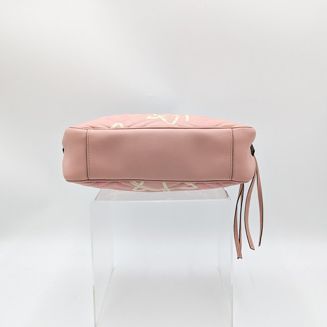 Handbag Gucci Ghost Graffiti GG Marmont Pink 126015093