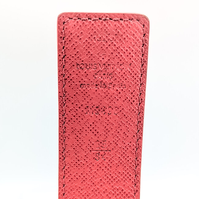Belt Louis Vuitton Ceinture LV Initiales Monogram 34" M9498 126015089