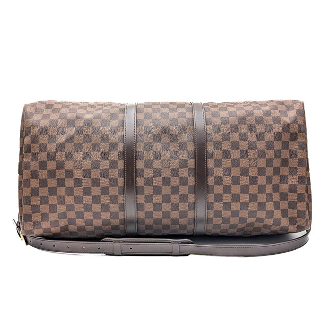 Duffle Louis Vuitton Keepall Bandouliere 55 Damier Ebene 125095102