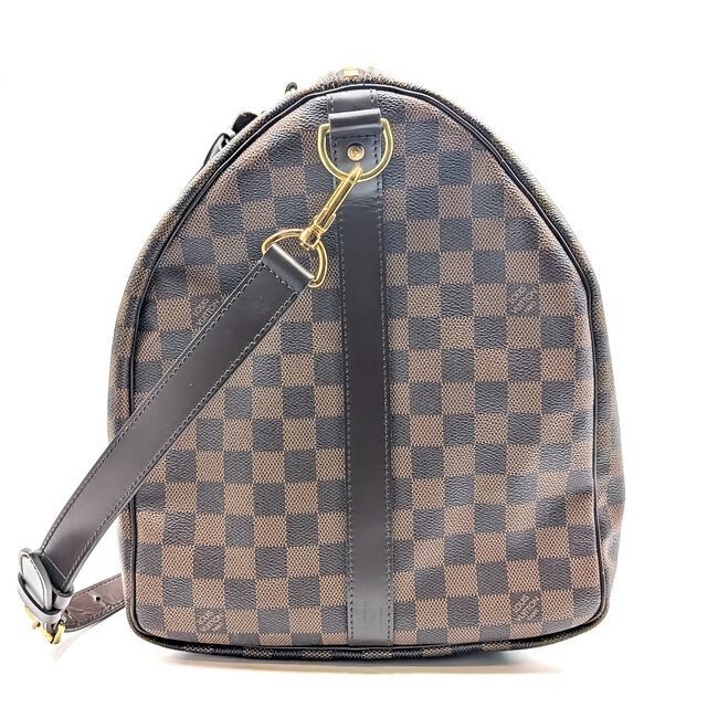 Duffle Louis Vuitton Keepall Bandouliere 55 Damier Ebene 125095102
