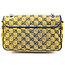 Handbag Gucci Marmont Matelasse Canvas & Navy Leather 125095084