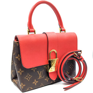Handbag Louis Vuitton Locky Coquelicot Monogram BB M43159 125095048