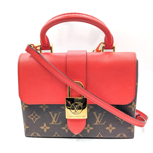 Handbag Louis Vuitton Locky Coquelicot Monogram BB M43159 125095048