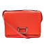 Handbag Burberry D-Ring Red Grained Leather 125095008