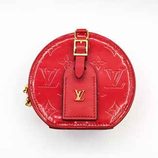 Handbag Louis Vuitton Boite Chapeau Souple Rouge 125045014