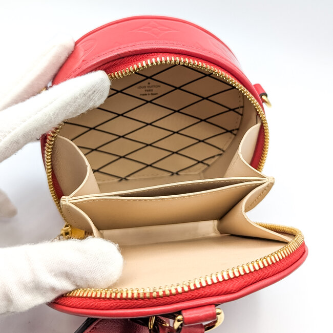 Handbag Louis Vuitton Boite Chapeau Souple Rouge 125045014