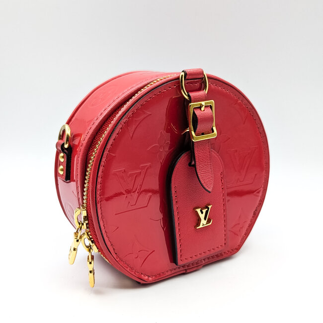 Handbag Louis Vuitton Boite Chapeau Souple Rouge 125045014