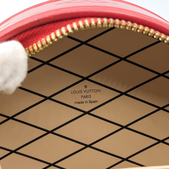 Handbag Louis Vuitton Boite Chapeau Souple Rouge 125045014