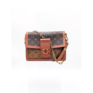 Handbag Louis Vuitton Dauphine Reverse Monogram MM 125125064