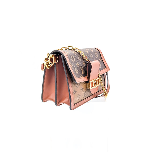 Handbag Louis Vuitton Dauphine Reverse Monogram MM 125125064